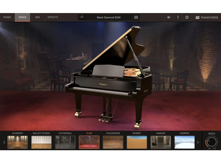 IK Multimedia Pianoverse [Download] Black Diamond B280 